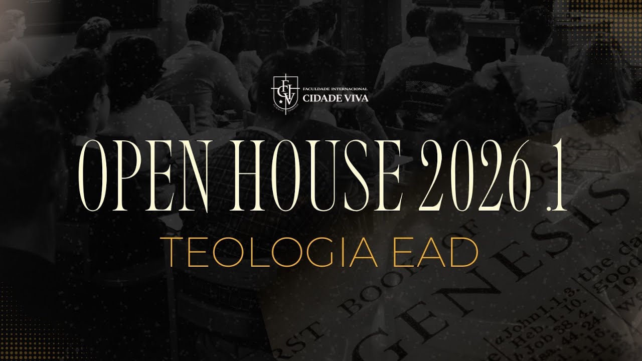 🎓 Open House 2026.1 FICV | Graduação em Teologia EAD