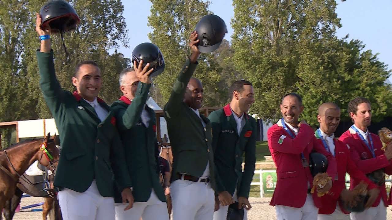 Jeux africains-2019 : Le Maroc remporte la médaille d'or du saut d'obstacles par équipe