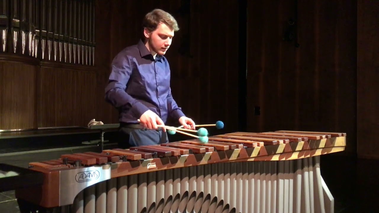 Johann Sebastian Bach- Sarabande E Minor BWV 996 on marimba