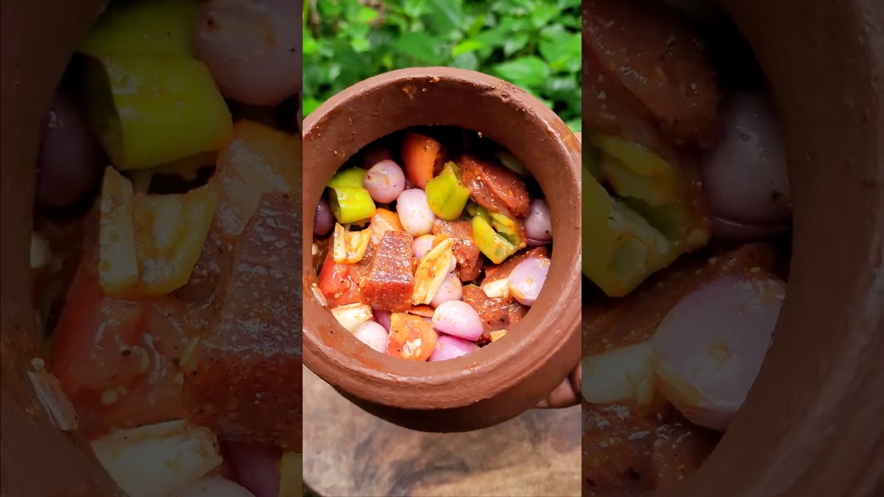 testi kebabı 🔥🥩 | testi kebab in nature #kebab #campingfood #cookinginnature #cooking #short