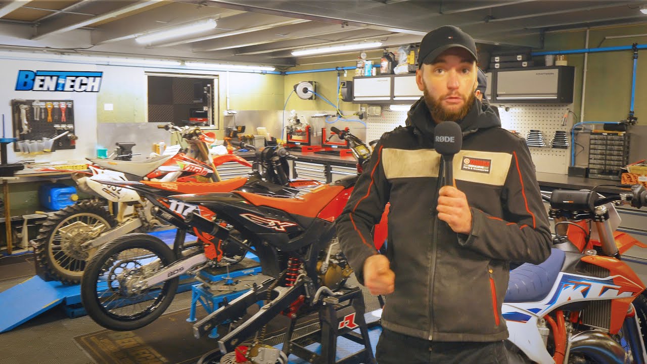 PRESENTATION DE NOTRE ATELIER (400m² pour 60motos) !