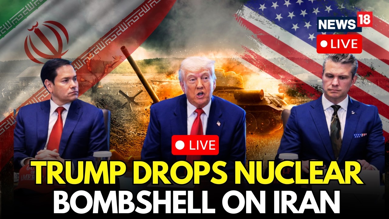 LIVE | Trump’s Nuclear Bombshell on Iran Sends Shockwaves Across the Middle East | Nuke Out Soon?