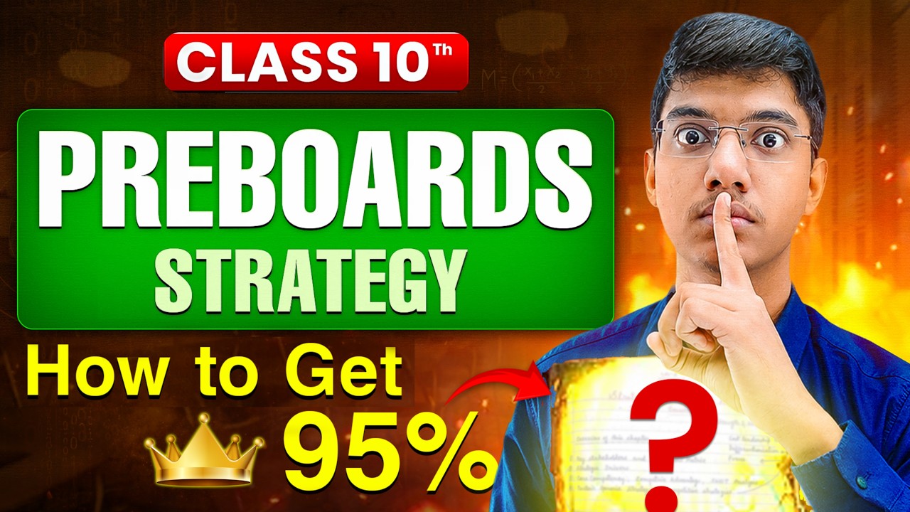 Class 10 Pre-Boards will Decide Your Board Results ! Do This Now 🚨