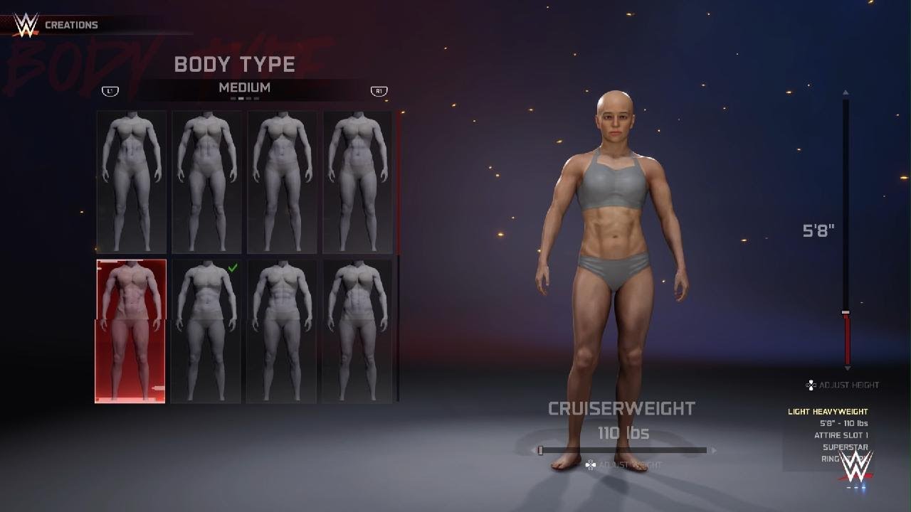 WWE 2K25 How to make Esper Lass