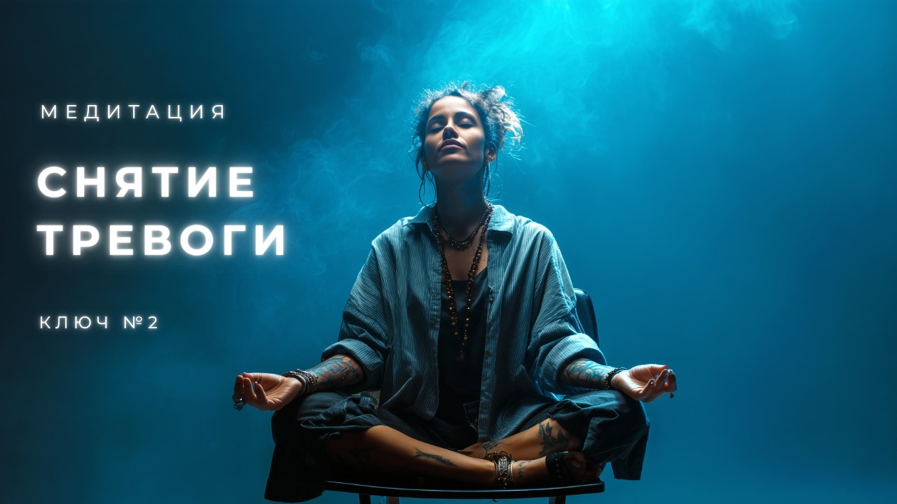 КЛЮЧ №2 — Состояние покоя | Медитация для снятия тревоги и стресса