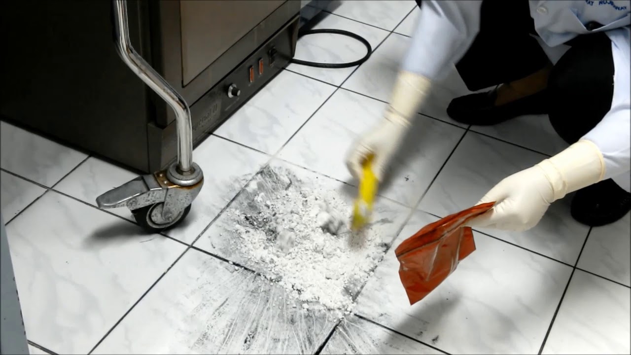 Mercury clean up #researchcenter #safety
