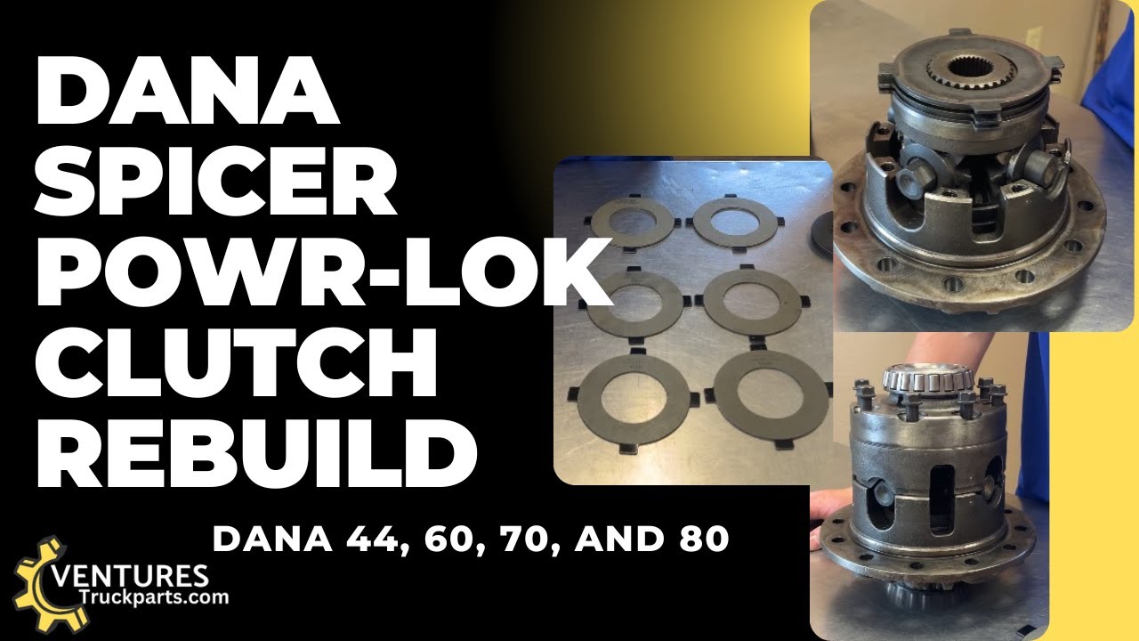 Dana Spicer Powr-Lok Clutch Rebuild Dana 44, 60, 70, Or 80 How To DIY