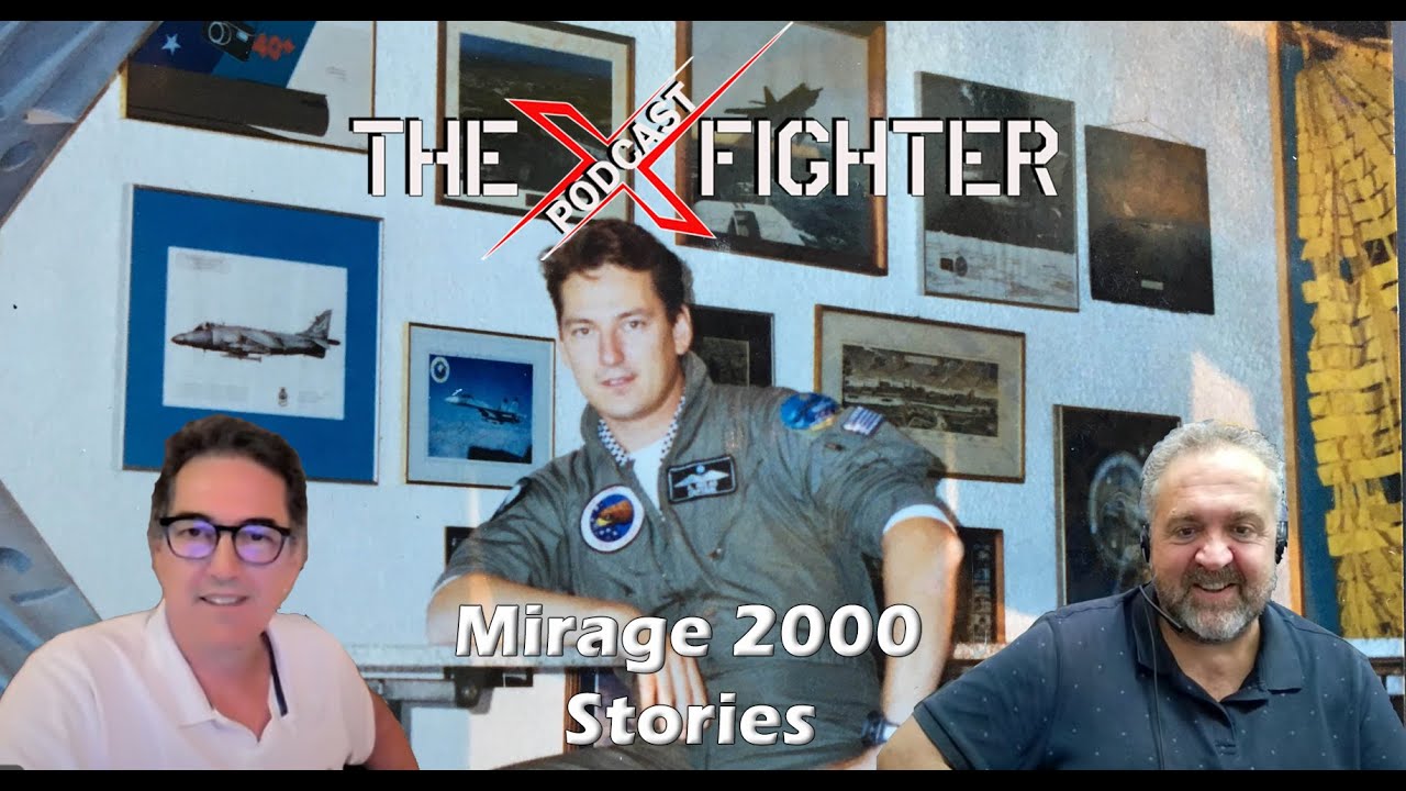 The X Fighter Podcast - Με τον Διαμαντή Μήλα - μερος II - Ιστορίες από το Mirage 2000