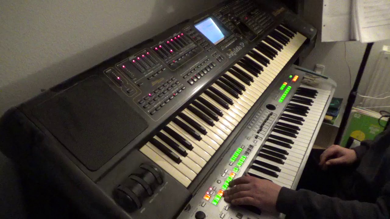 Scandinavian country medley (Diverse sange fra norden) - yamaha tyros 3 og böhm keybits 7