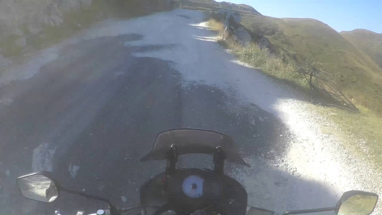 Colle di Tenda, pohjoisrinne ja keskuslinnoitus