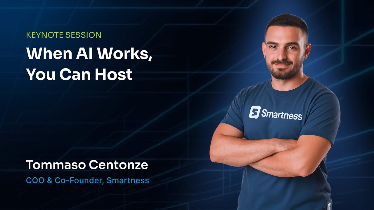 Rentlio Rediscover 2025 | Keynote: When AI Works, You Can Host | Tommaso Centonze