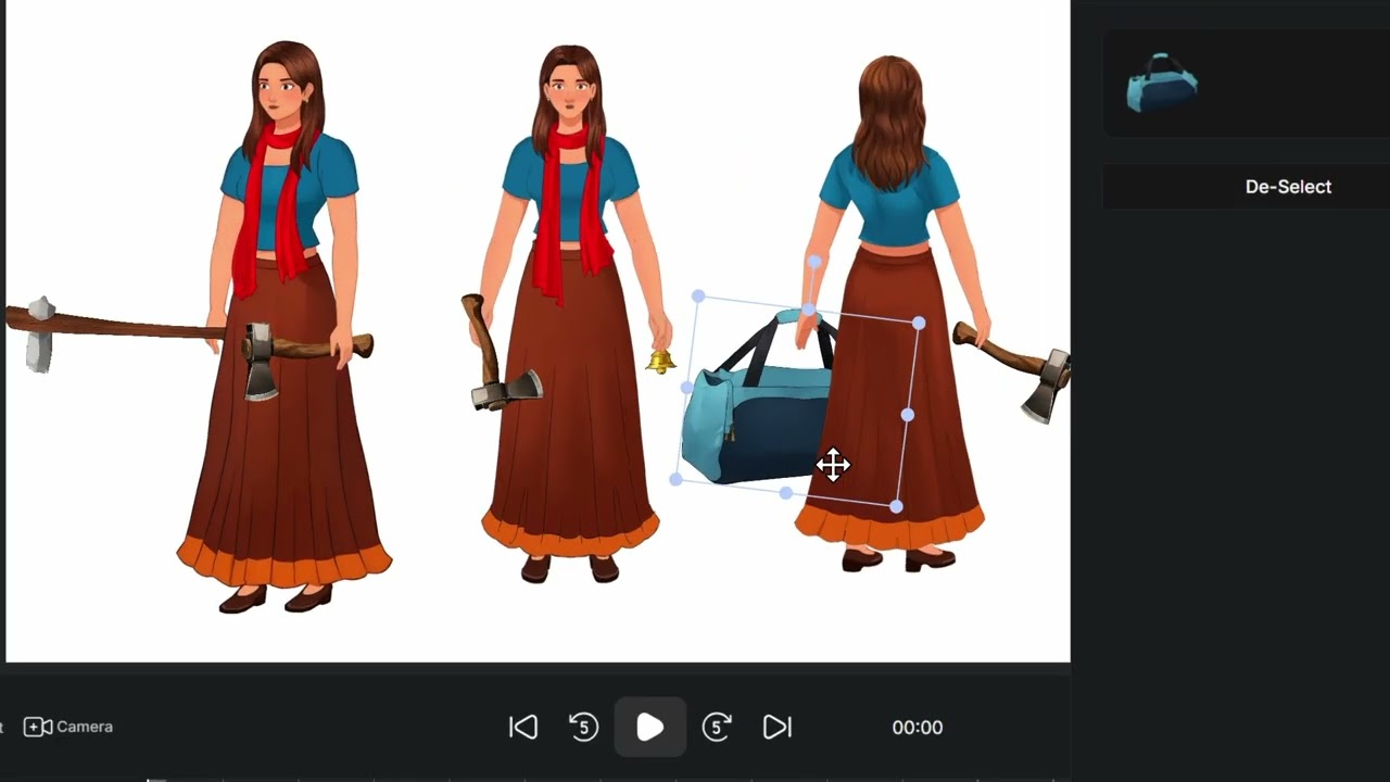 New Prop System in Autodraft AI | Attach Props to Hands, Head & Back | Adjust Props on Canvas