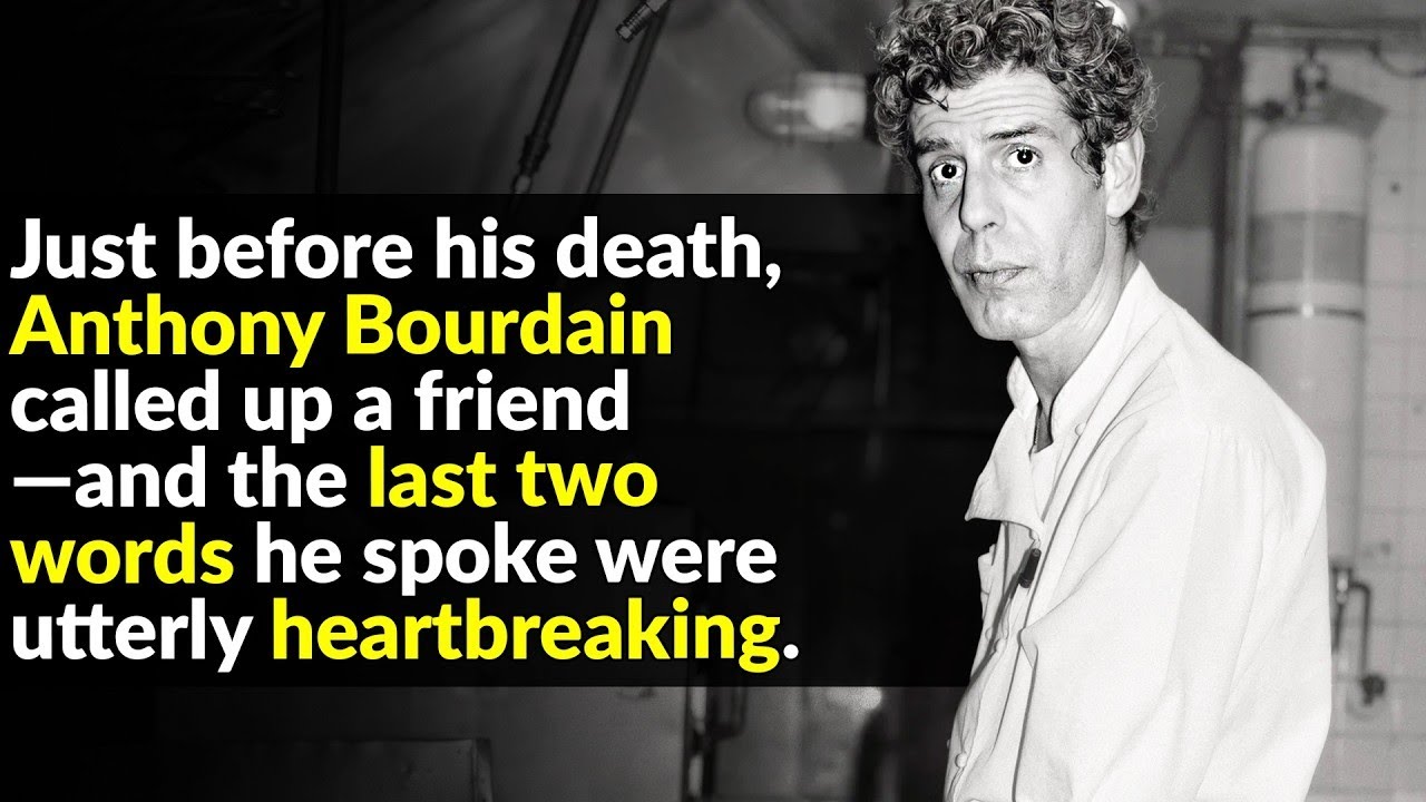 “What Anthony Bourdain Said About Suicide Before Everything Fell Apart”