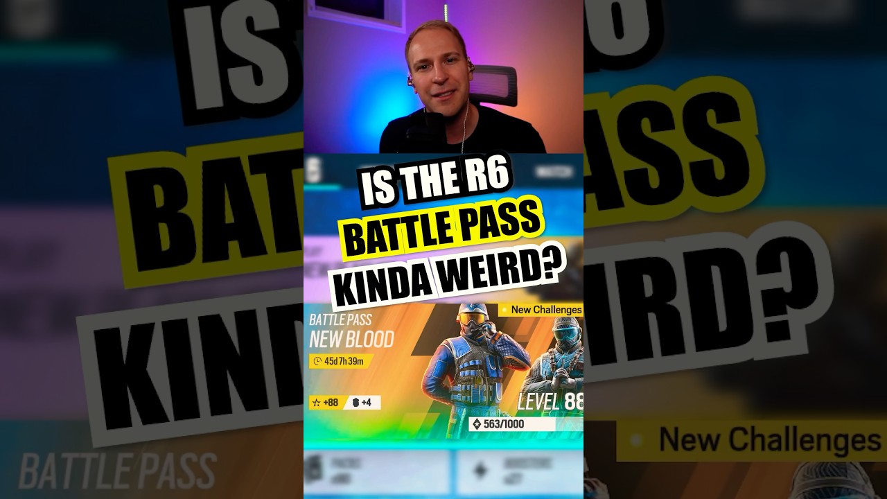 R6 Осада: Боевой пропуск плохо продуман? #rainbowsixsiege #r6siege #rainbow6siege #r6