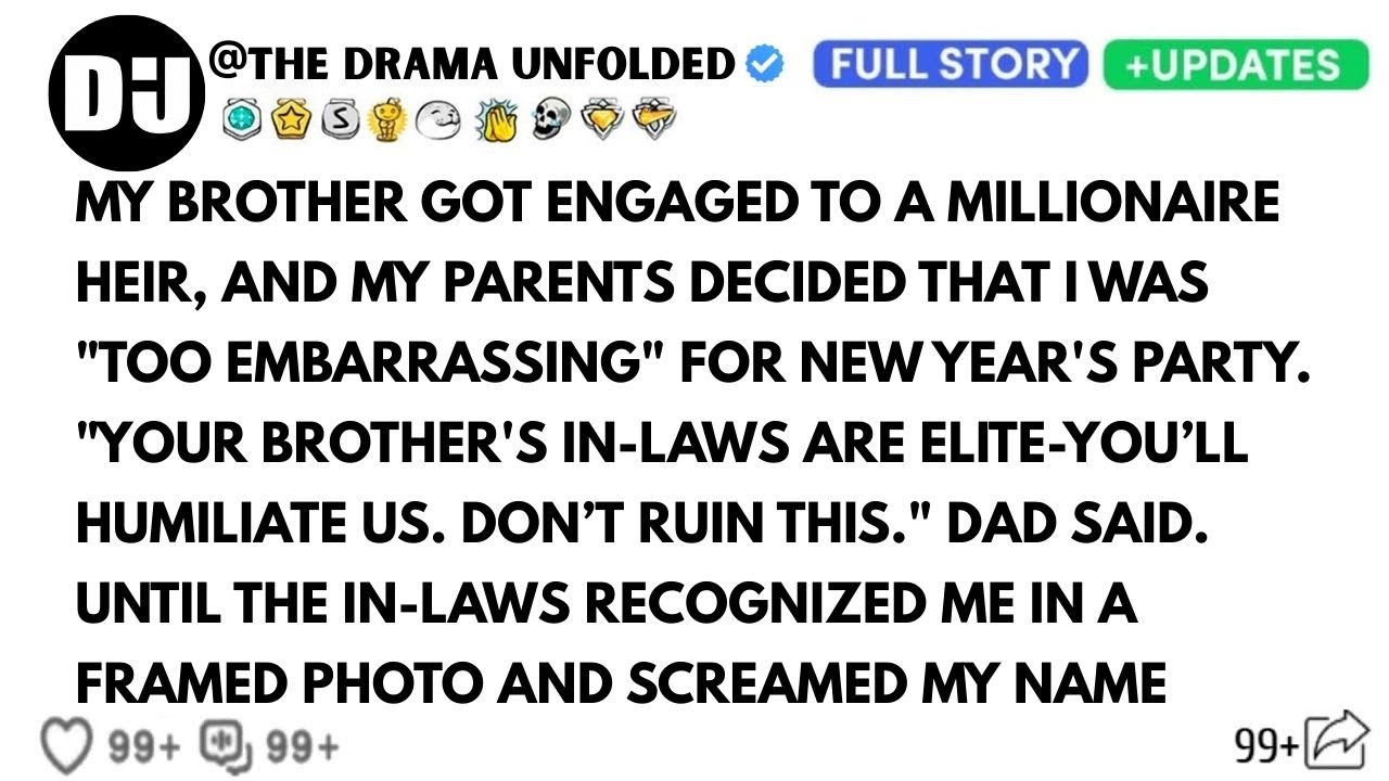 My Brother Hid Me From His Elite In-Laws — Until They Recognized Me At The Party