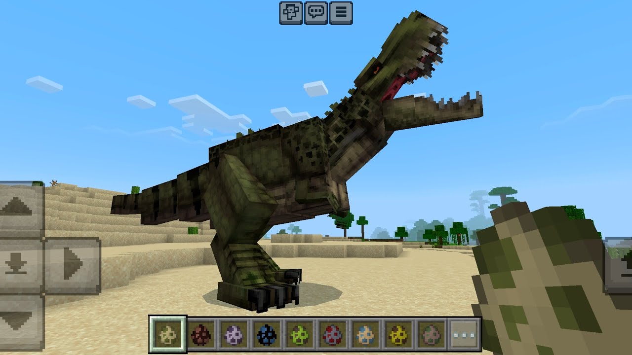 Dinosaurs The Lost Wild ADDON UPDATE in Minecraft PE