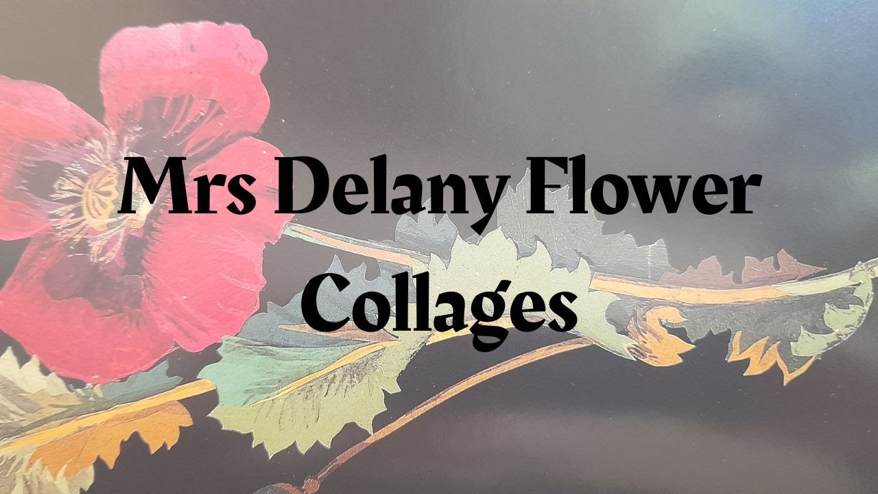 Mrs Delany's Flower Collages