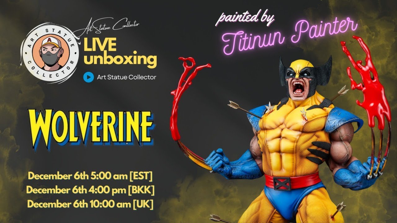 1/4 scale custom Wolverine [Live Unboxing] | Last Level