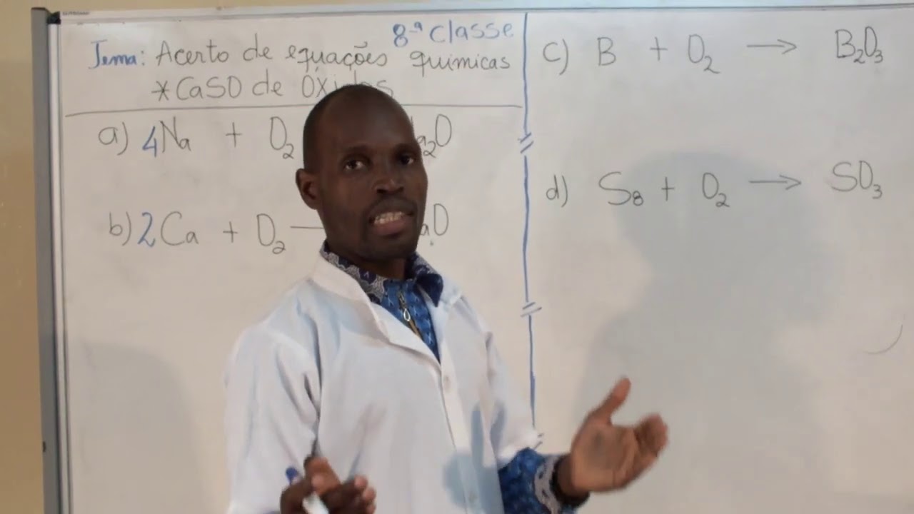 Acerto de equações químicas1