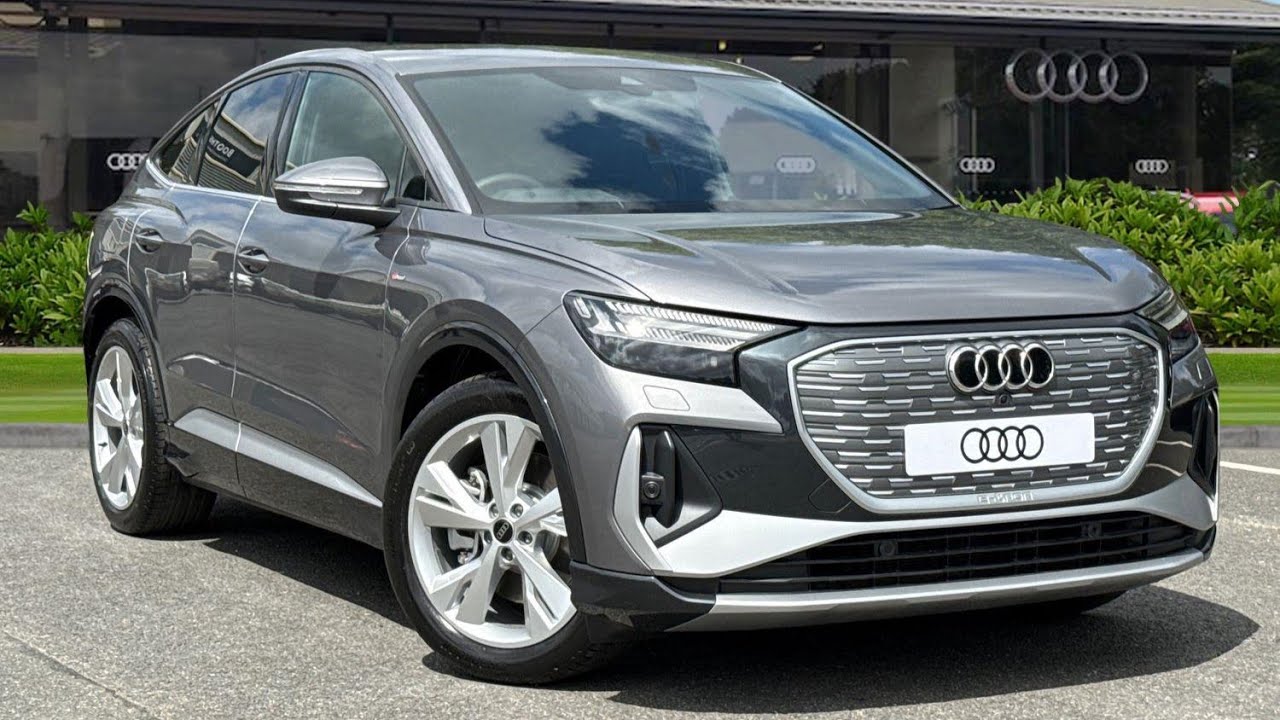 Brand New Audi Q4 e-tron 45 S line Sportback Auto 5dr 82kWh | Preston Audi