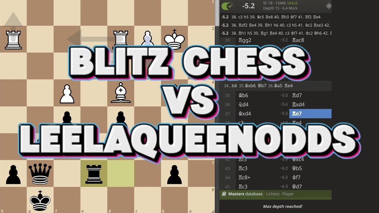 LeelaChess Blitz Game - Draw in a Winning Position