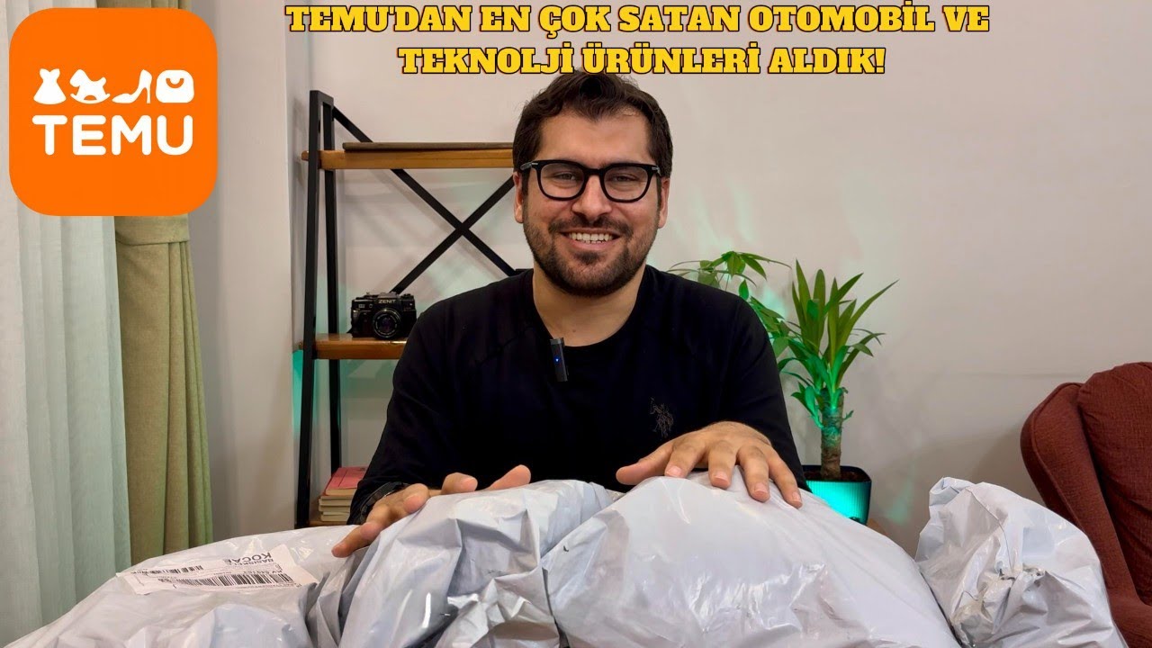 TEMU'DAN EN ÇOK SATAN OTOMOBİL VE TEKNOLOJİK SATAN ÜRÜNLERİ ALDIK!