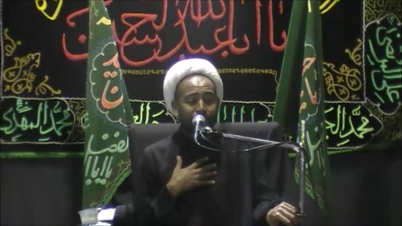 ناعي الزهراء الخطيب المرحوم الشيخ محمد الراشد أربعين الإمام الحسين عليه السلام ليلة 21 صفر 1432هـ