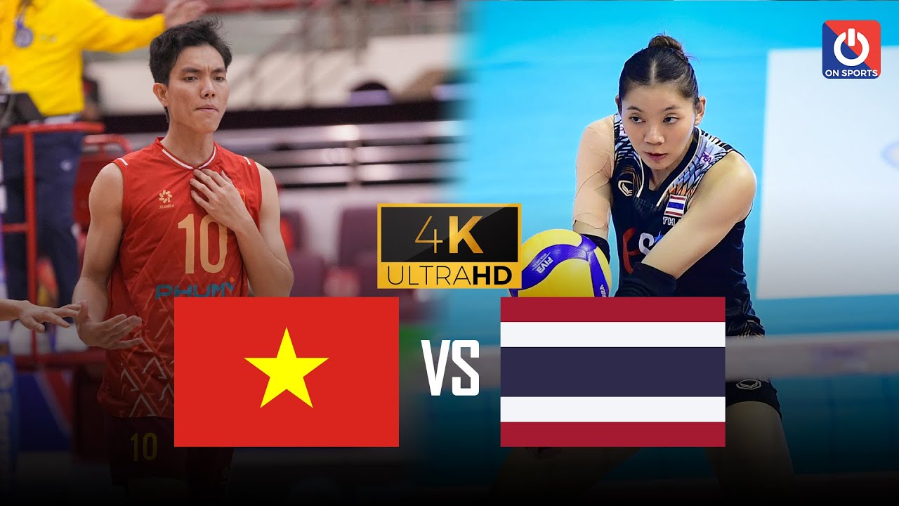 Full 4K | VIỆT NAM vs THÁI LAN | Đỉnh cao quyết đấu, Bích Tuyền làm nên lịch sử