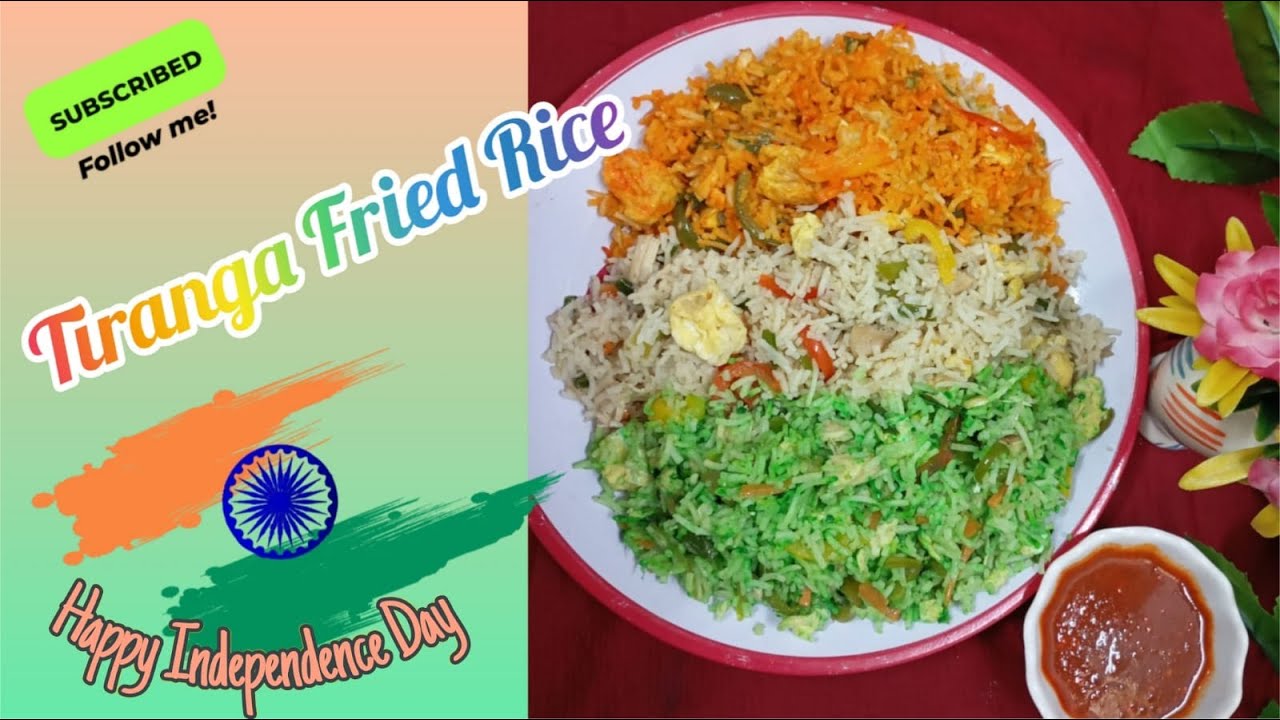 15 August Special rec|Tiranga fried rice Independence day special recipe|Sadaf in mumbai vlogs2025🇳🇪