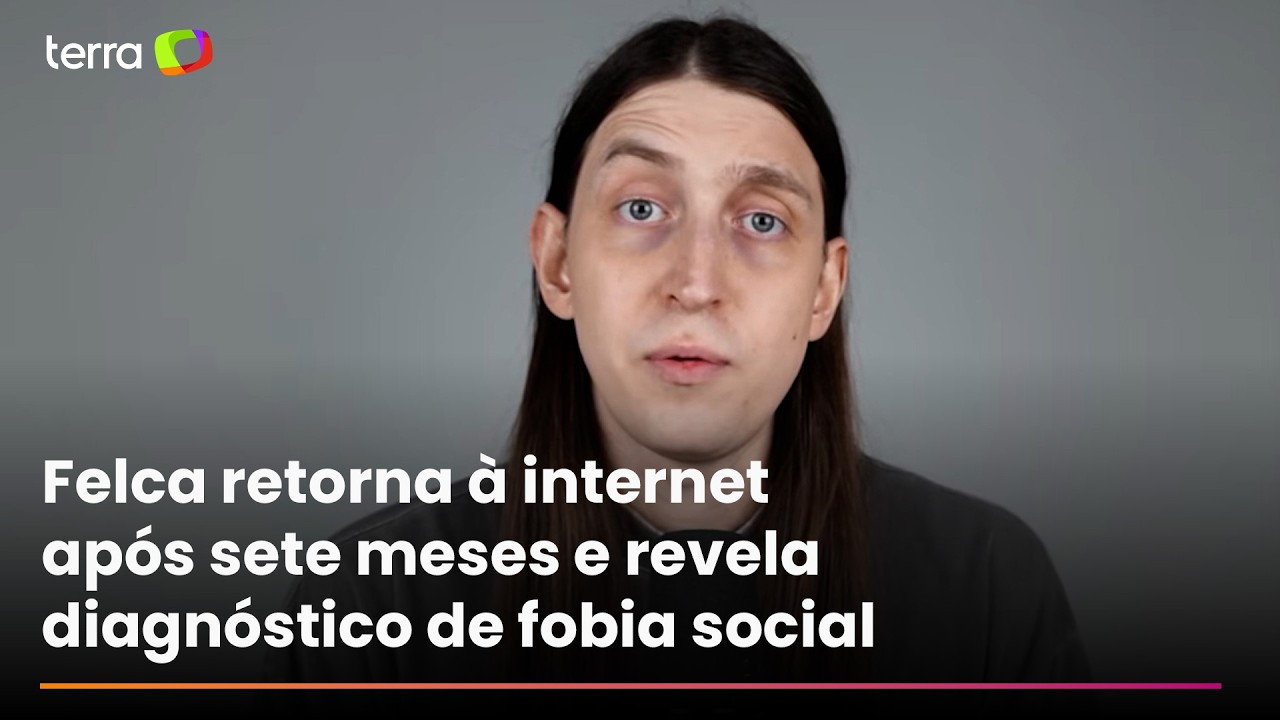 Felca retorna &agrave; internet e revela diagn&oacute;stico de fobia social: 'V&iacute;deo mais dif&iacute;cil j&aacute; que fiz'