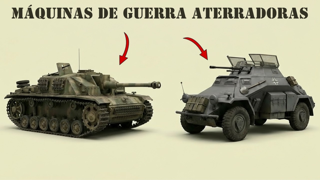 Todos los vehículos alemanes utilizados en la Segunda Guerra Mundial