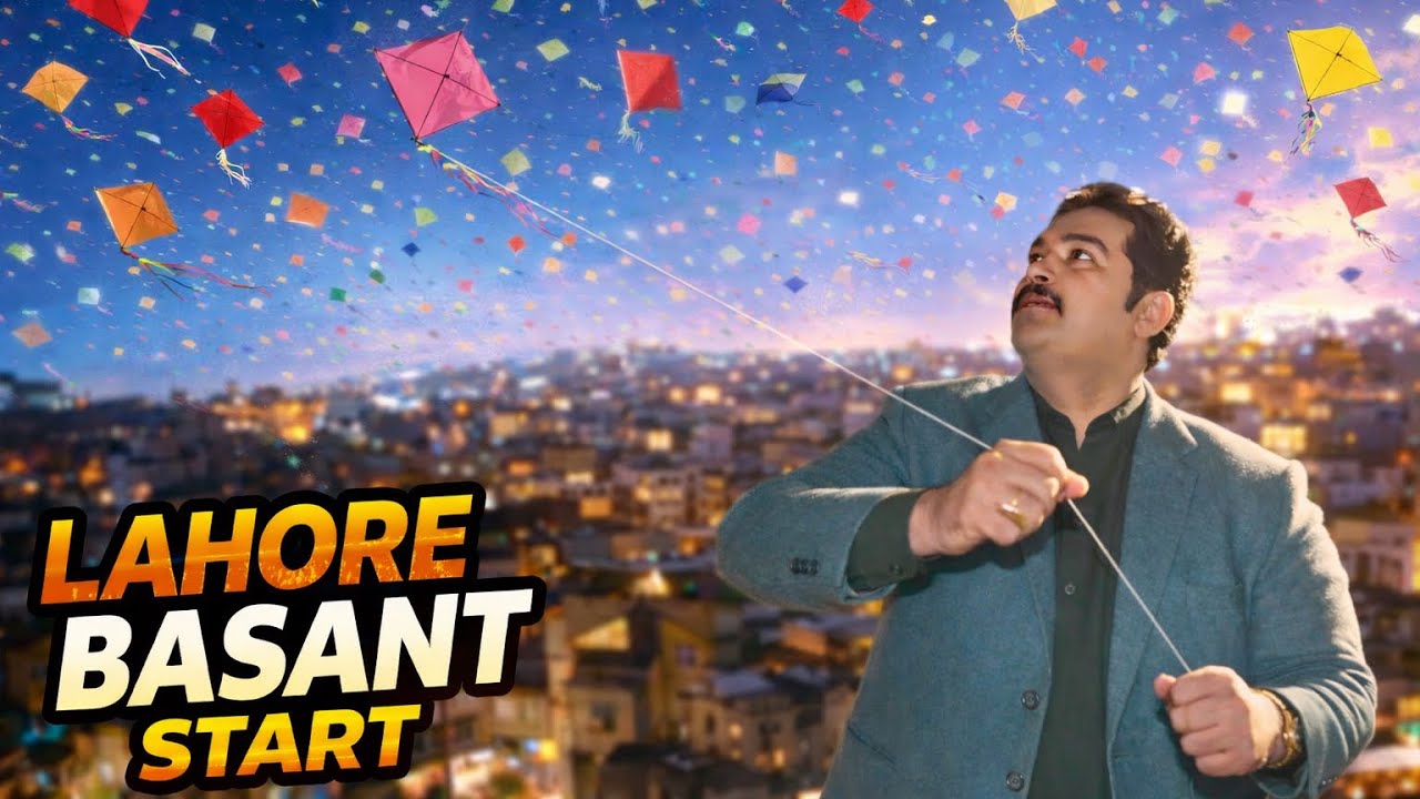 Lahore ma Basant Start ho giya hai | Ali Lajpal Bhai 