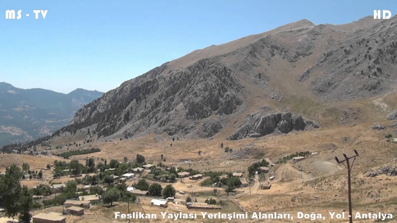 Feslikan Yaylası Yerleşimi Alanları, Doğa, Yol - Antalya Dengesiz yerleşimin doğaya zararı