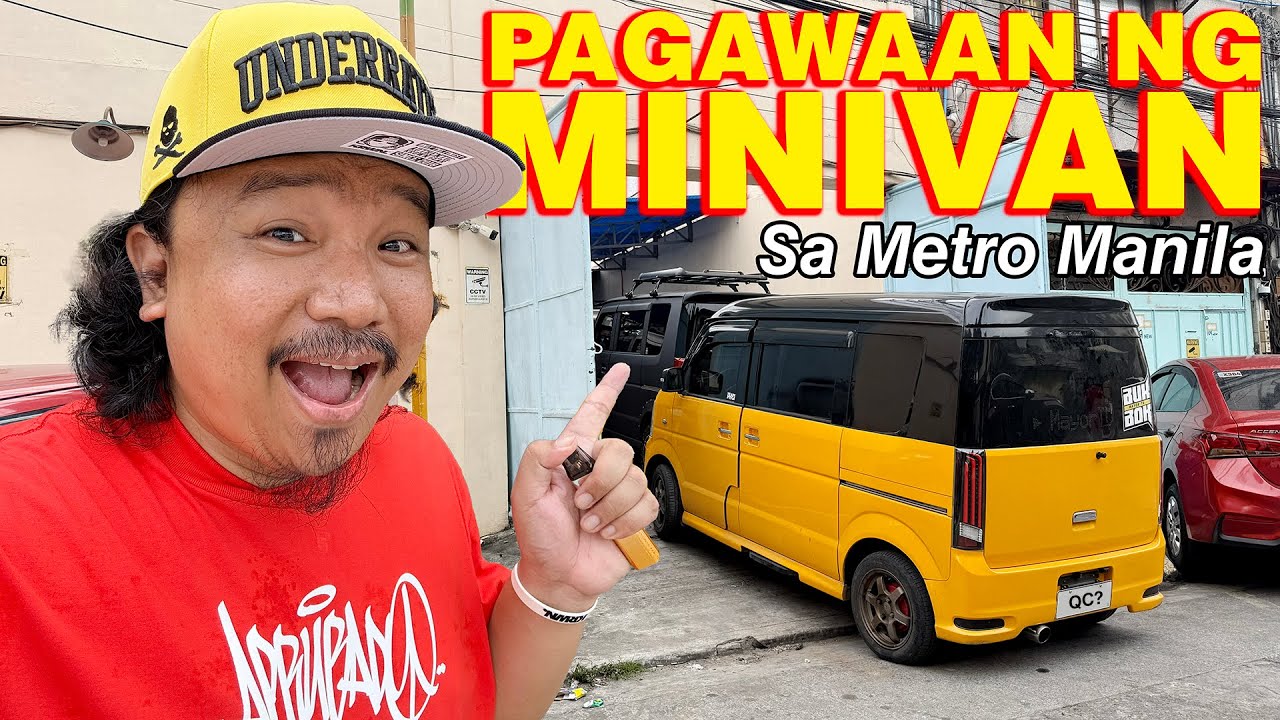 MINIVAN SECRET SHOP SA METRO MANILA | Upgrades And Repair | MayorTV