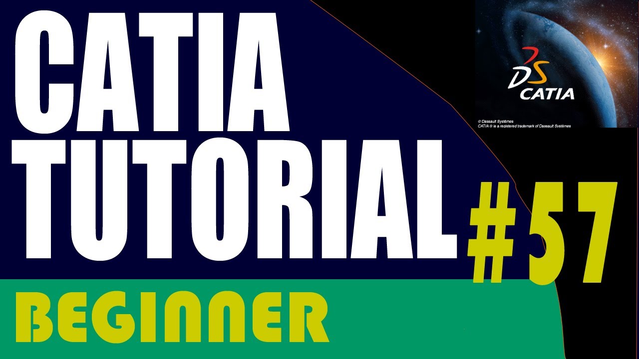 57 CATIA Beginner Tutorial: Rectangular Pattern