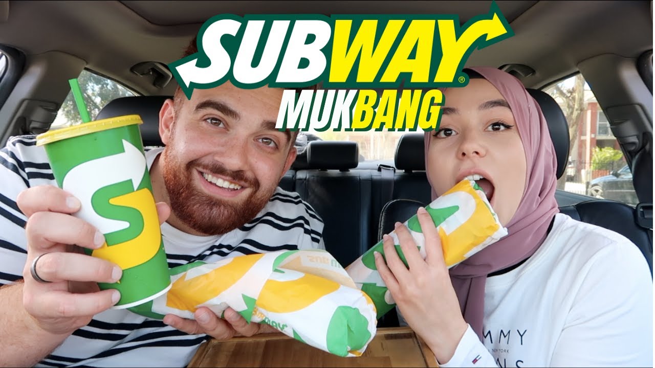 SUBWAY MUKBANG | WHY WE STARTED YOUTUBE?!