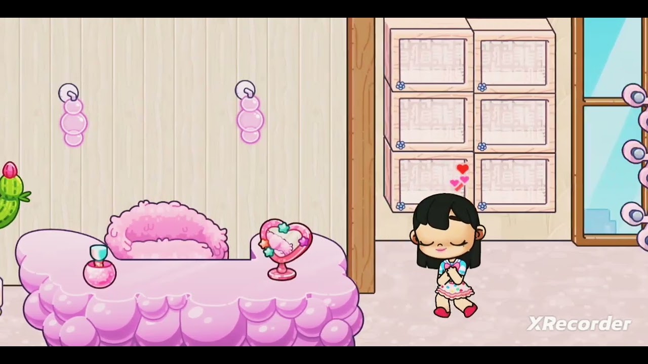 Vendo a casa nova da Larissa