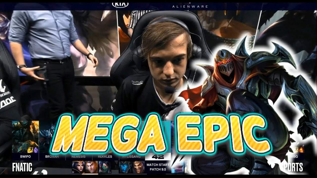 [MEGA EPIC] Caps Plays Zed - FNC VS G2 Highlights - 2019 LEC Spring W9D1