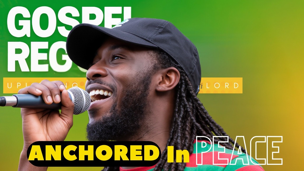 Anchored in Peace | Calm Gospel Reggae Worship Song for Resting in God.
