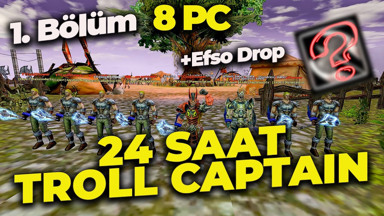 Knight Online 8 PC Sıfırdan 1. B&ouml;l&uuml;m [Para Kasma] [ZERO]