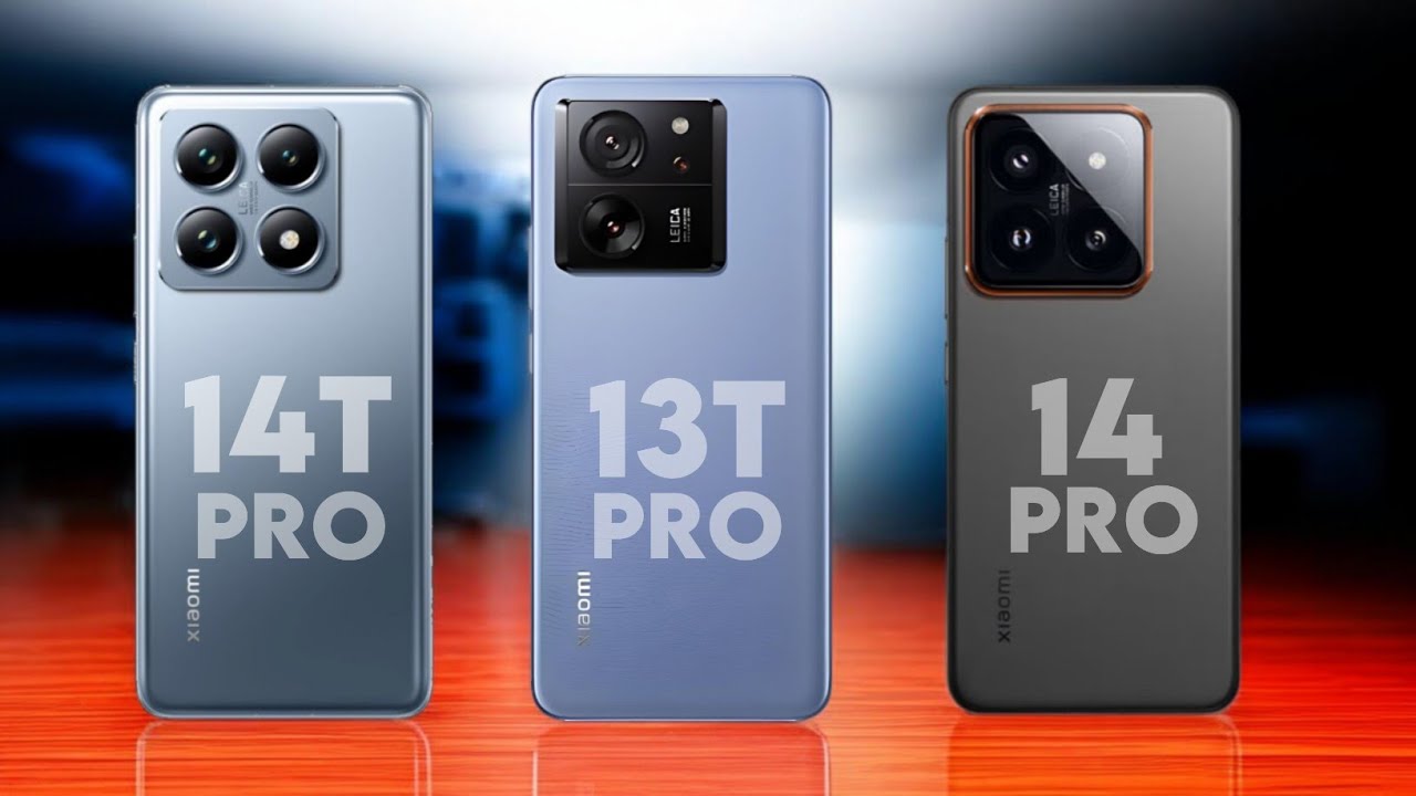 Xiaomi 14T Pro vs Xiaomi 13T Pro vs Xiaomi 14 Pro