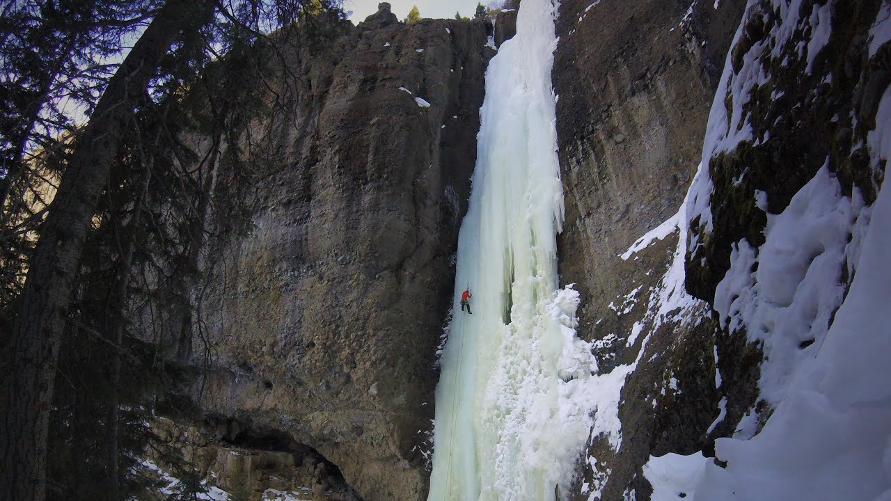 First Person Ice Climbing: 