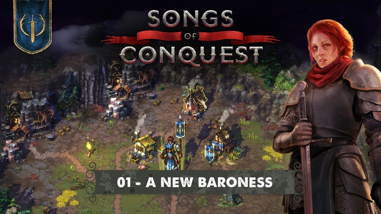 Songs of Conquest | Arleon Mission 1 - A New Baroness | Campaign Walkthrough Gameplay PC