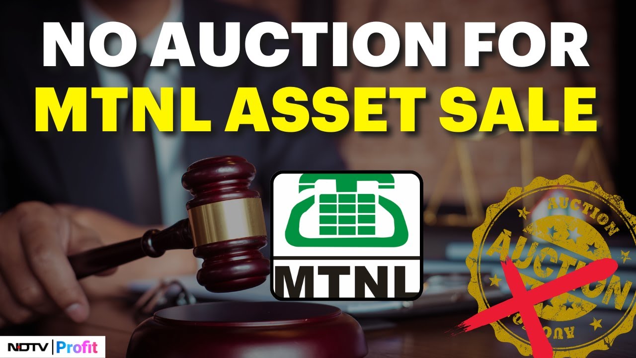 MTNL Assets To Be Offered At Simple Valuation To Govt Buyers | NDTV Profit Exclusive