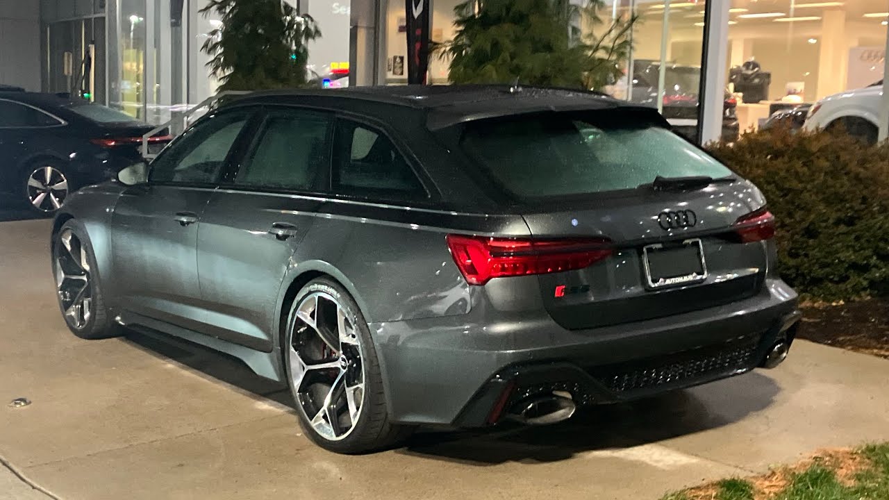 Универсал, свергающий суперкары! Обзор динамики Audi RS6 Avant 2026 года