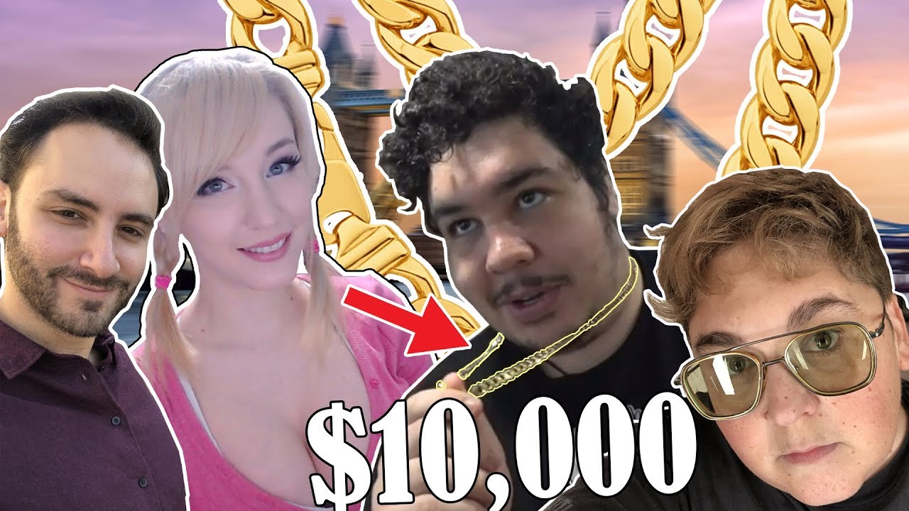 GreekGodx BUYS a $10,000 GOLD Chain In London