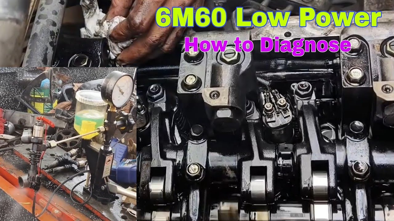 Mitsubishi Fighter 6M60 Low Power hoe to Diagnose