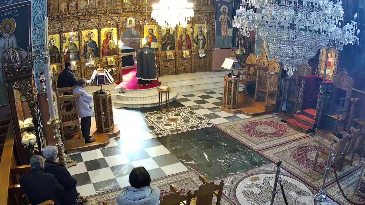 13.3.2026 - ΠΑΡΑΣΚΕΥΗ Γ΄ΕΒΔΟΜΑΔΟΣ ΤΩΝ ΝΗΣΤΕΙΩΝ - ΟΡΘΡΟΣ, ΩΡΕΣ,ΠΡΟΗΓΙΑΣΜΕΝΗ Θ. ΛΕΙΤΟΥΡΓΙΑ