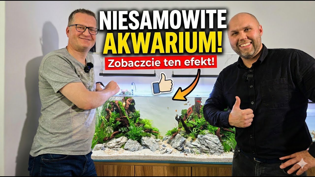 Tak wygląda akwarium Youtubera za 30 000 zł!