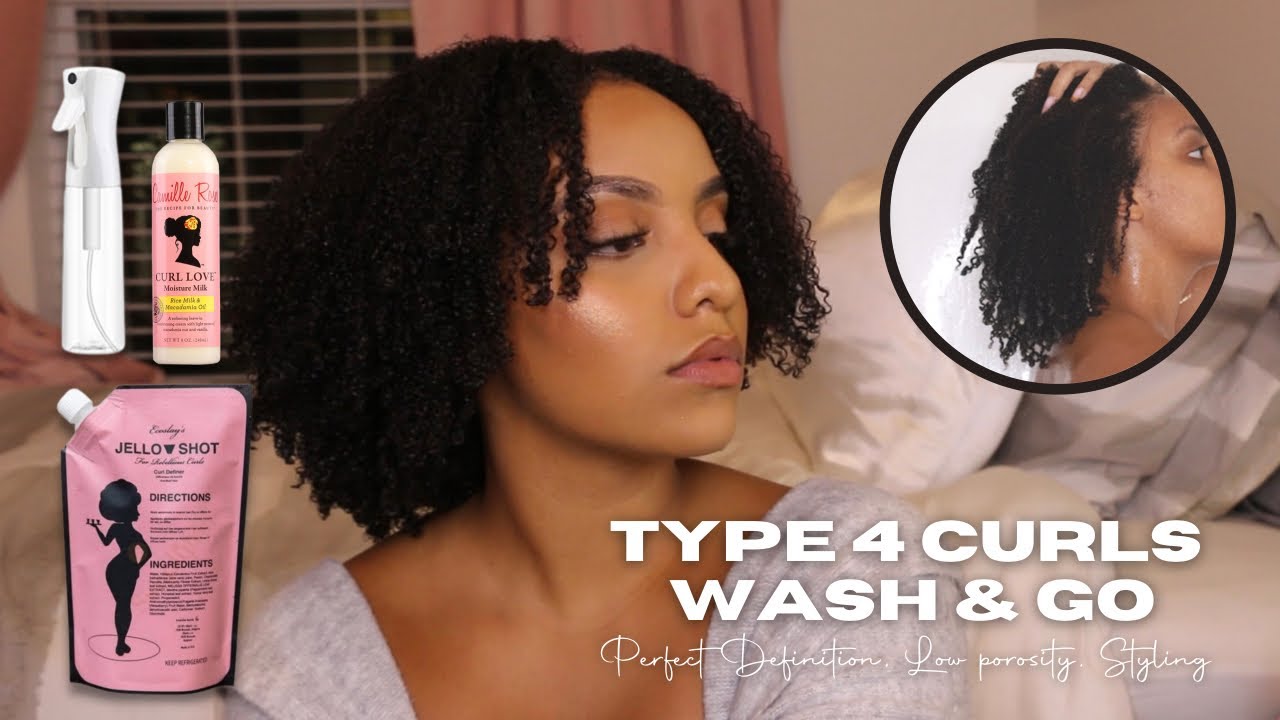 MY HIGH DEFINITION TYPE 4 WASH N GO🌀 ft. Jello Shot & Camille Rose || SIMPLY CAI